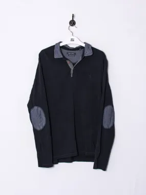 Marc O'Polo Navy Blue Long Sleeves Light Poloshirt