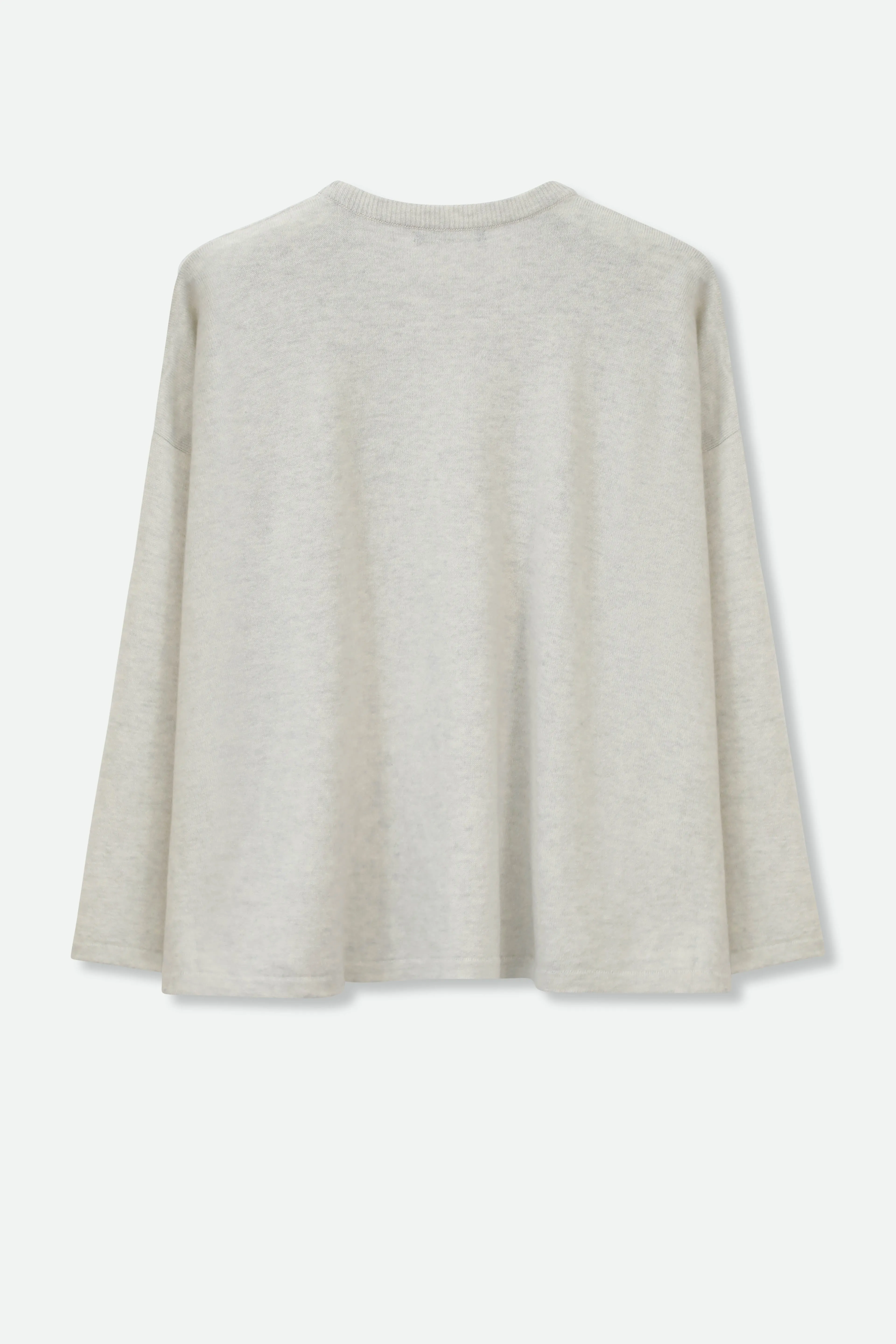 MARLOW OVERSIZED BOXY CREW IN CASHMERE BLEND