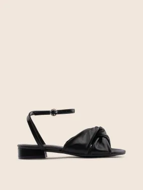 Mataro Black Sandal