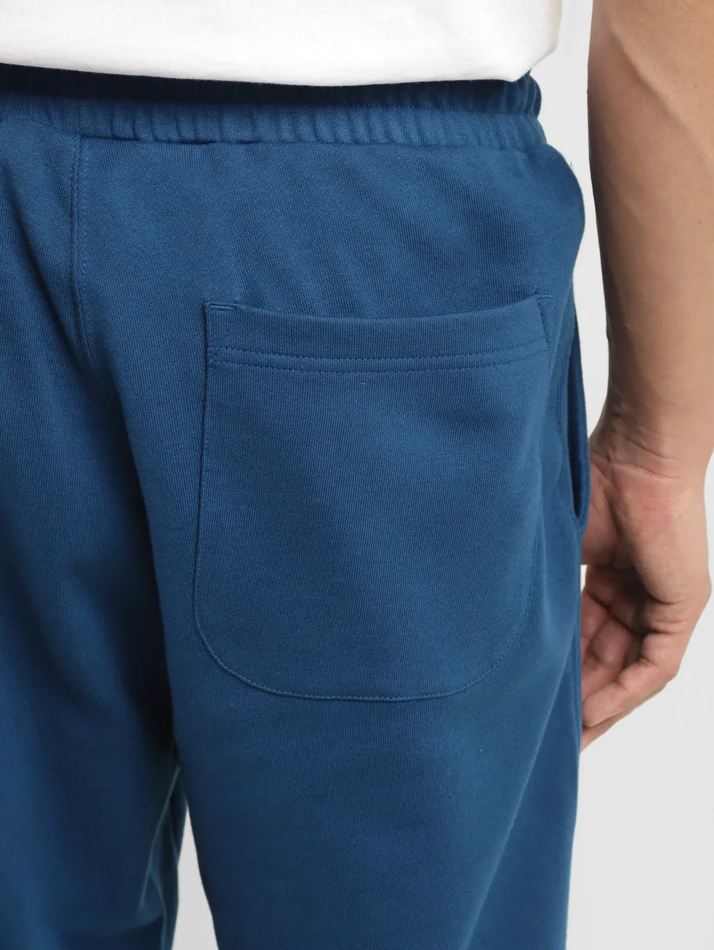 Men's Blue Regular Fit Joggers