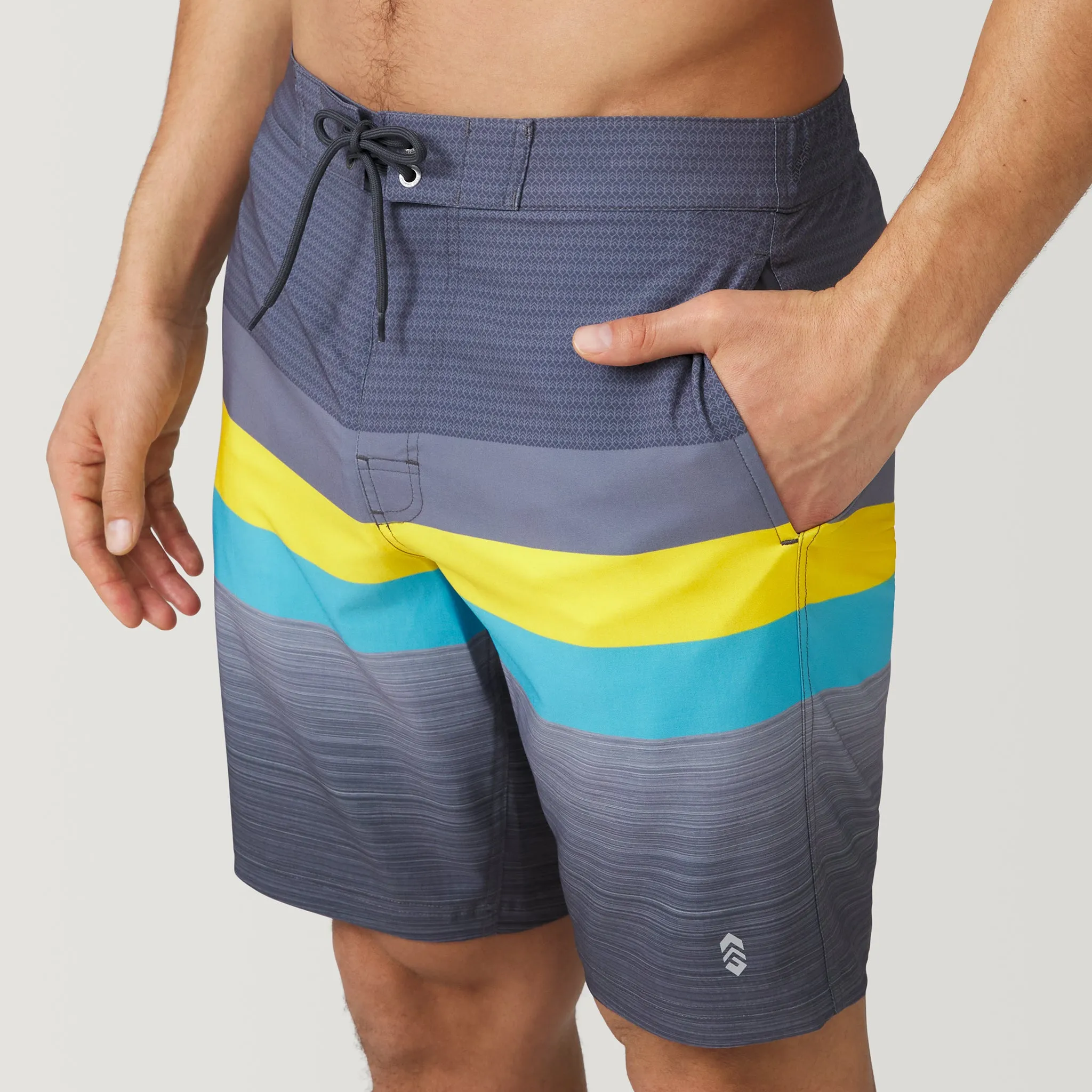 Men's Icon Stripe Surf Swim Short