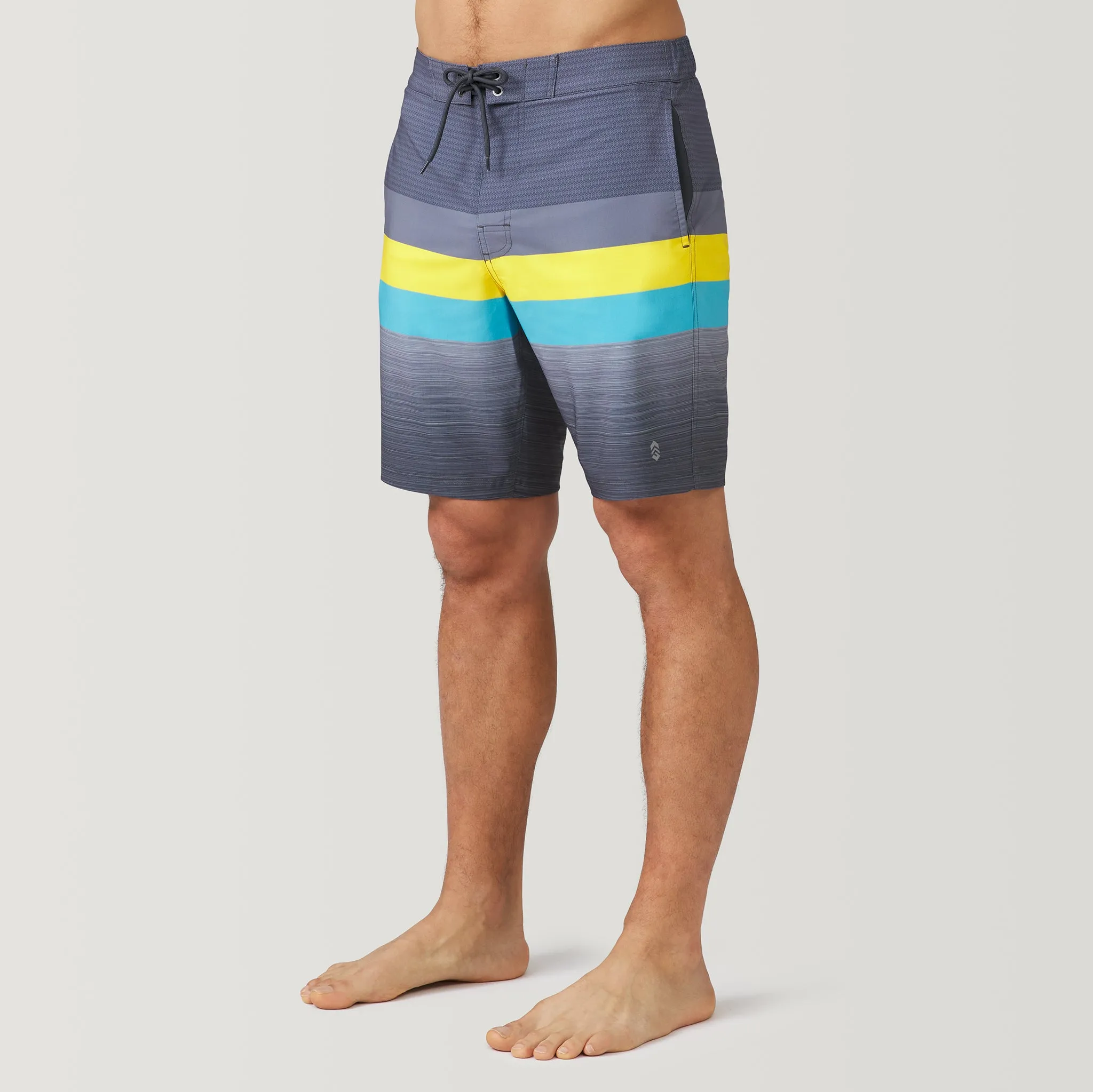 Men's Icon Stripe Surf Swim Short