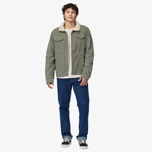 Men's Patagonia | Pile Lined Trucker Jacket | Sleet Green