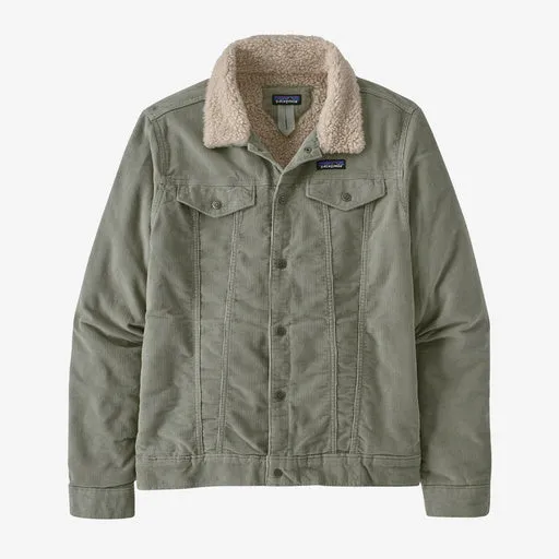 Men's Patagonia | Pile Lined Trucker Jacket | Sleet Green