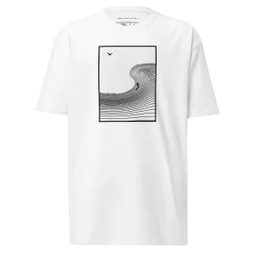 Men’s Surfer Wave And Slogan Graphic Tee