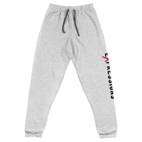 Men's Text Print Carbon Grey Joggers