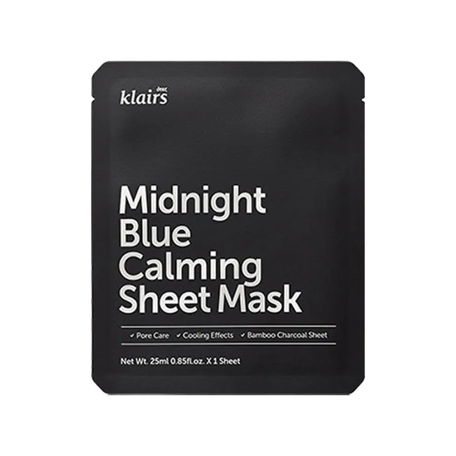 Midnight Blue Calming Sheet Mask Set [5 Masks]