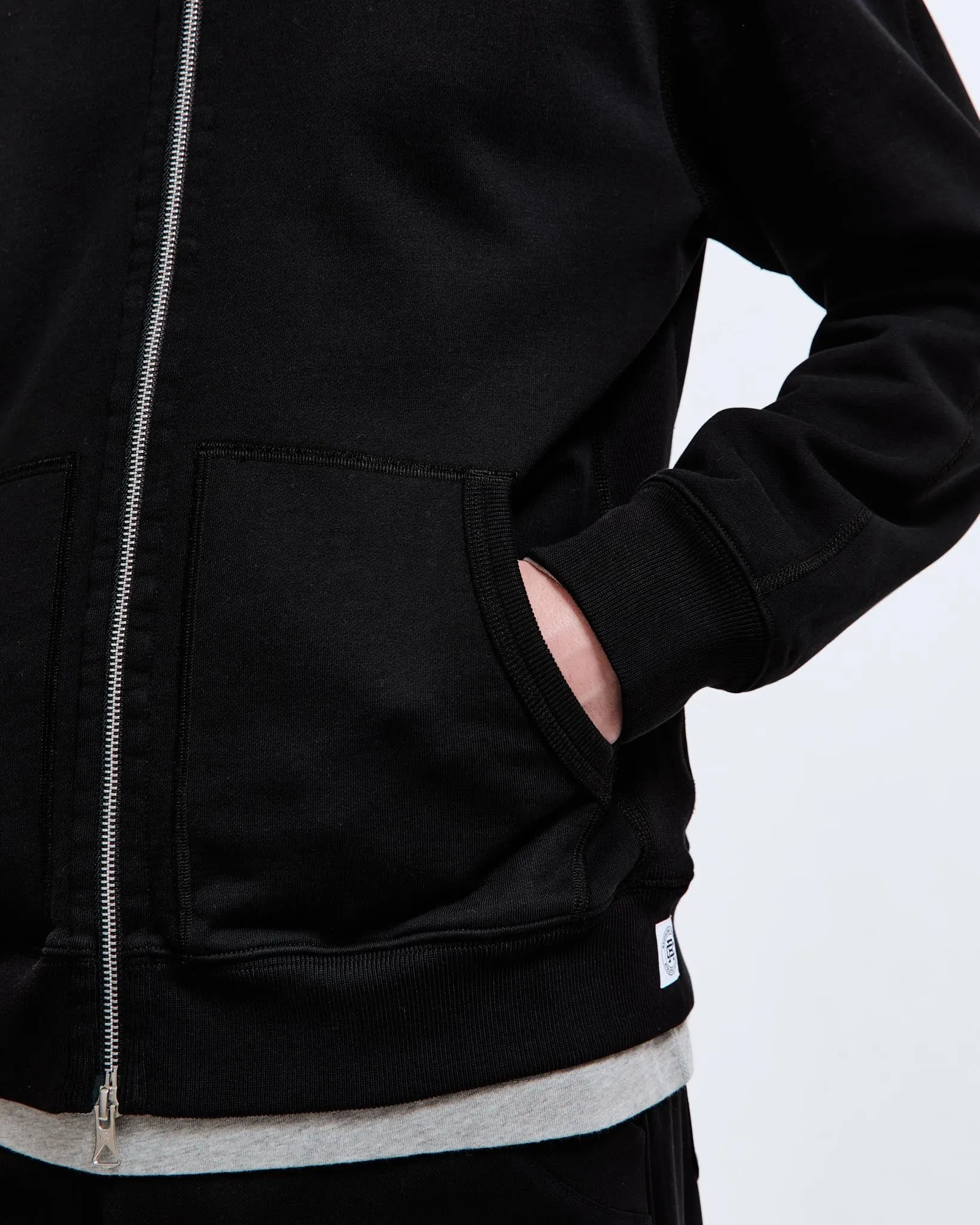 Midweight Terry Full Zip Bomber