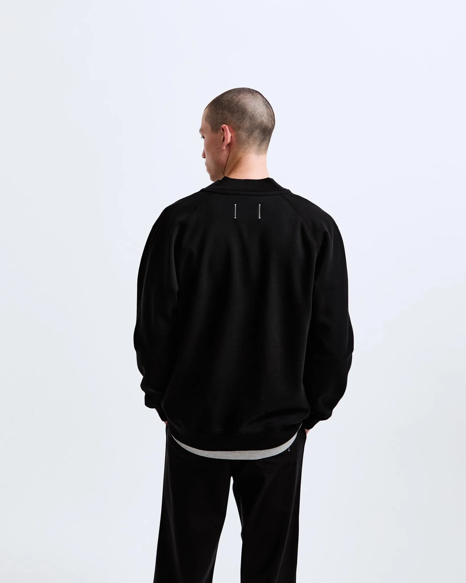 Midweight Terry Full Zip Bomber