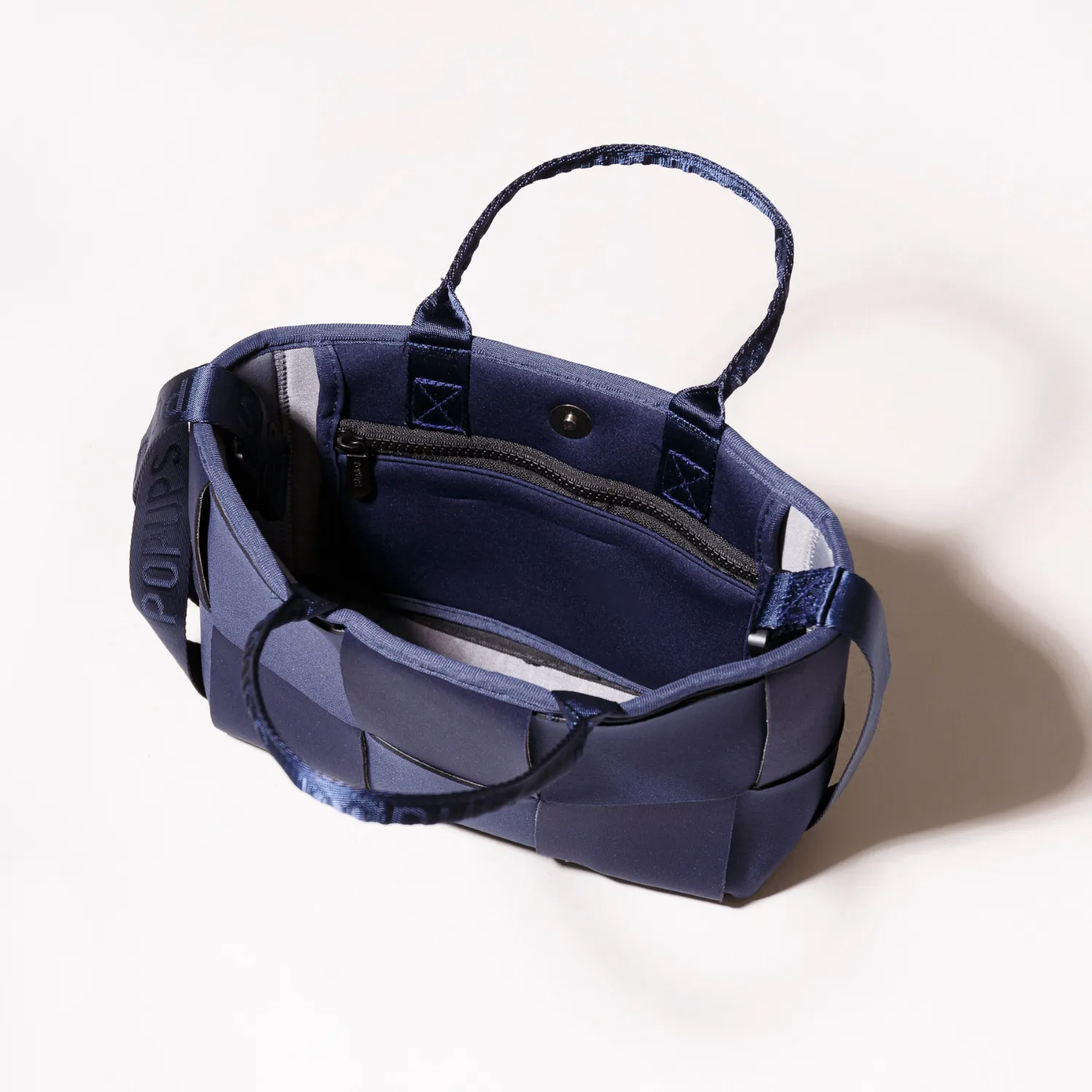 MINI ICON TOTE DEEP BLUE