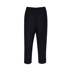 Navy Blue Carrot Pants