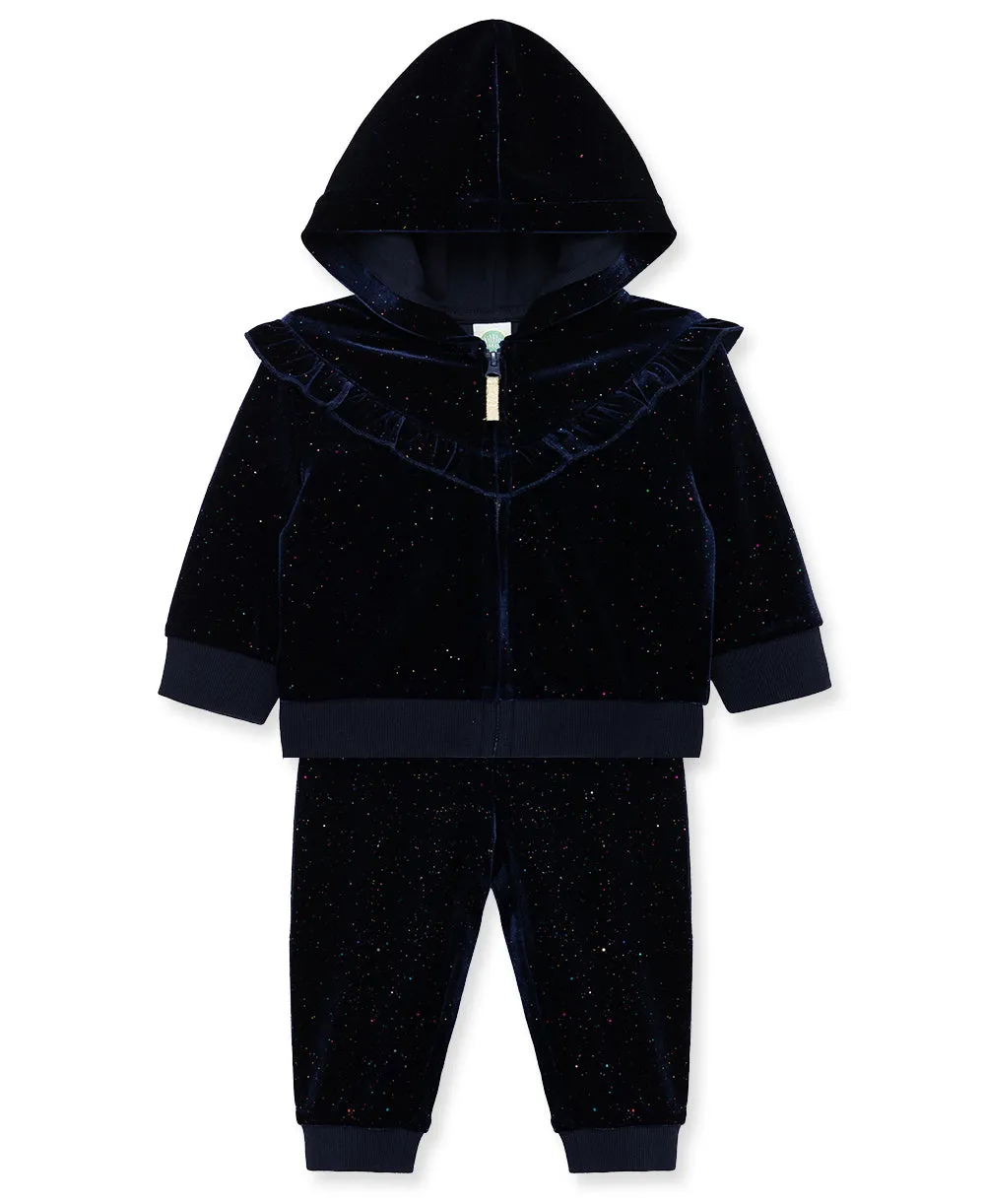 Night Sparkle 2Pc Hoodie Set