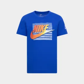 Nike Kids Futura Block Tee Blue/Multi _ 182531 _ Blue