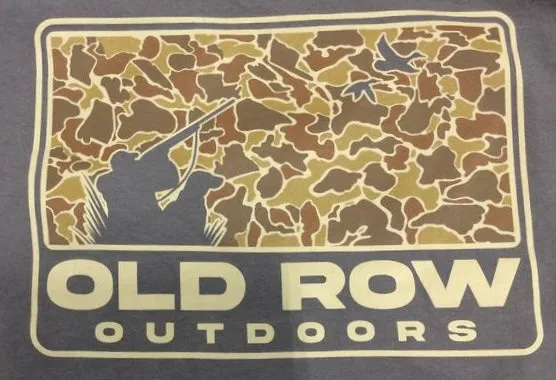 Old Row Outdoors 80s Camo Pocket Tee