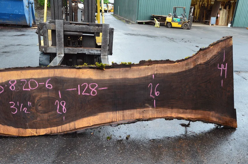 Oregon Black Walnut Slab 050820-06