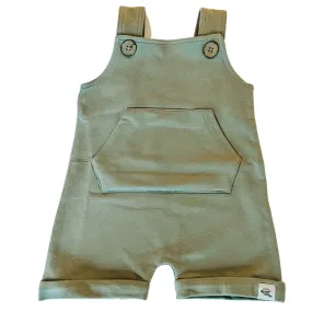 Organic Cotton Overalls - Fern Gully Green