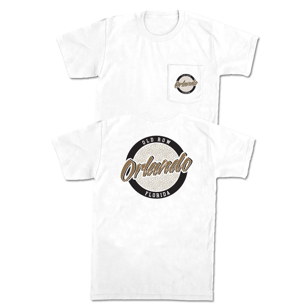 Orlando, Florida Circle Logo Pocket Tee