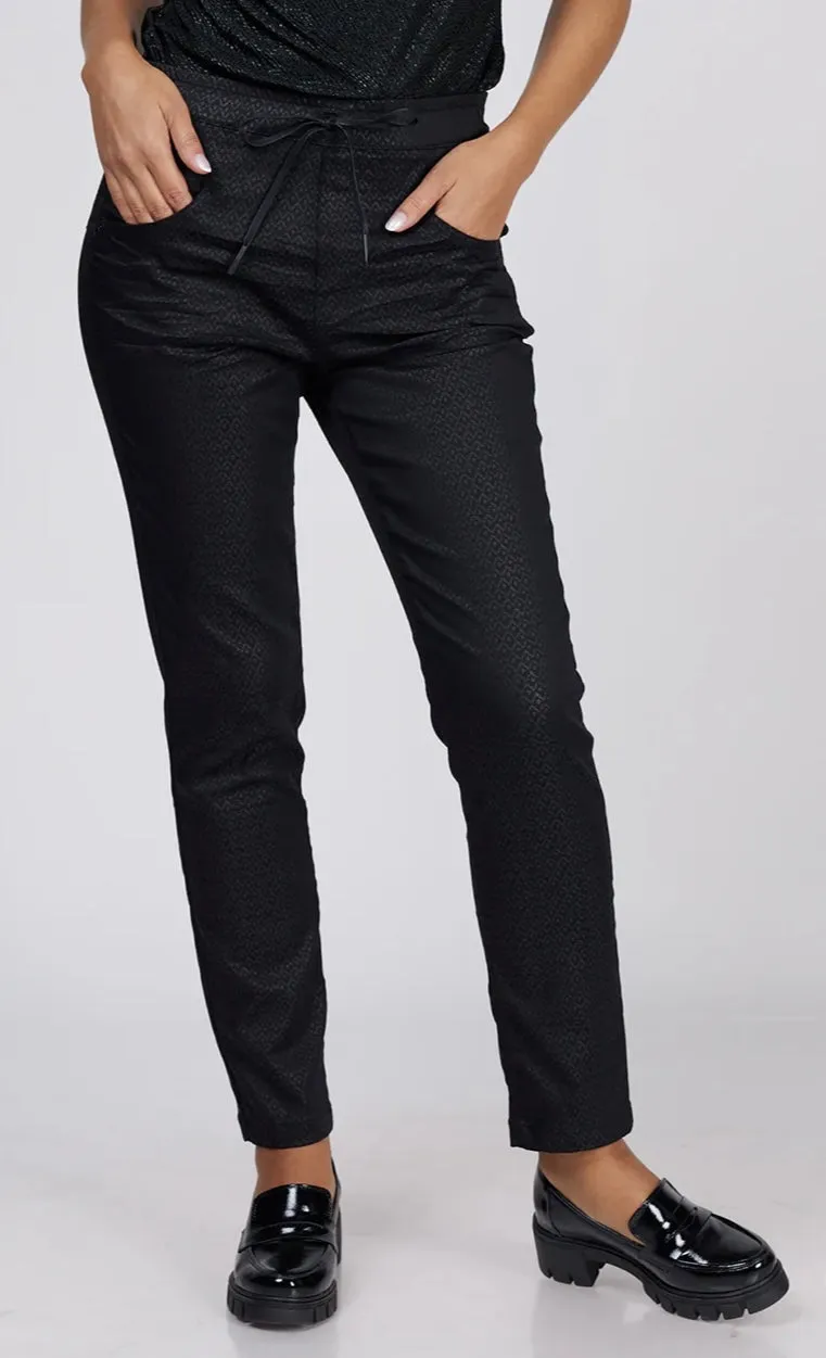 Peyton Boyfriend Pant Black