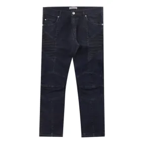 Pierre Balmain Cotton Biker Jeans. Size 36