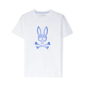 Psycho Bunny Mens Norwood Graphic Tee - White