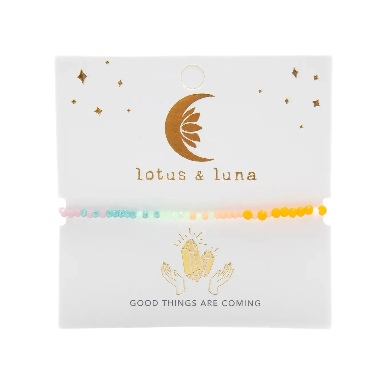 "Good Things Are Coming" Goddess Bracelet