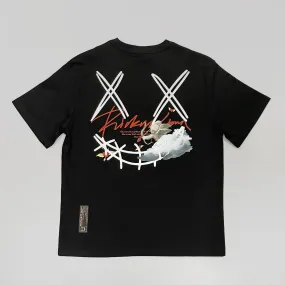 Rickyisclown [RIC] Fallen Angel Smiley Tee Black [R11220328i-J9]