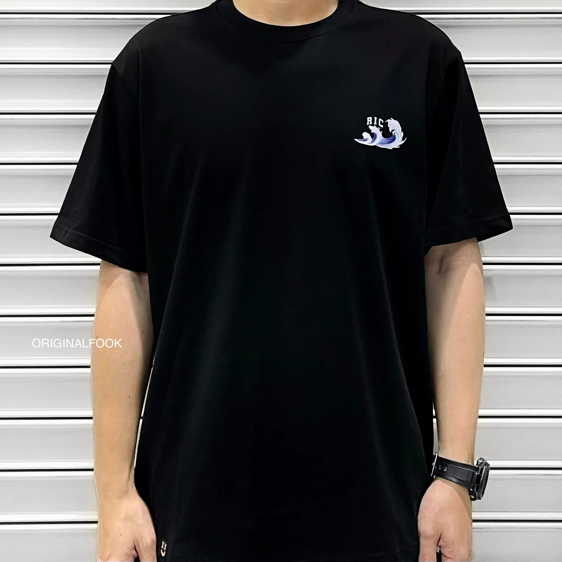 Rickyisclown [RIC] Mermaid Smiley Tee Black [R17221115C-V7]