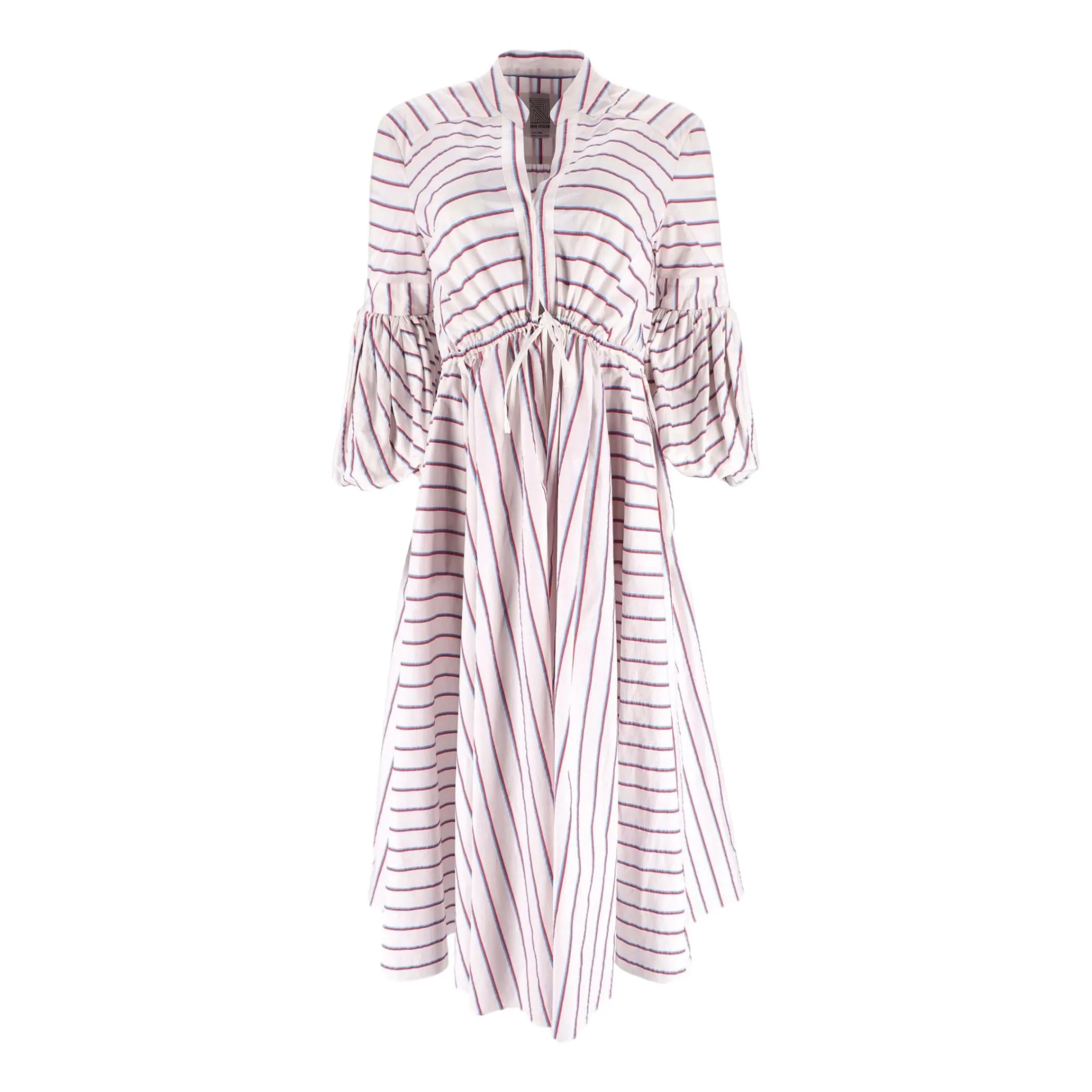 Rosie Assoulin Striped Cotton Dress. Size 4US