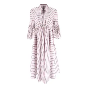 Rosie Assoulin Striped Cotton Dress. Size 4US