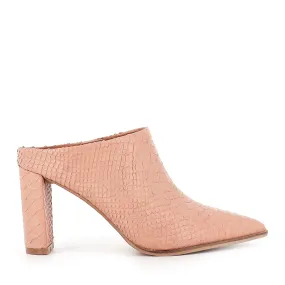 RUE - BLUSH SNAKE LEATHER