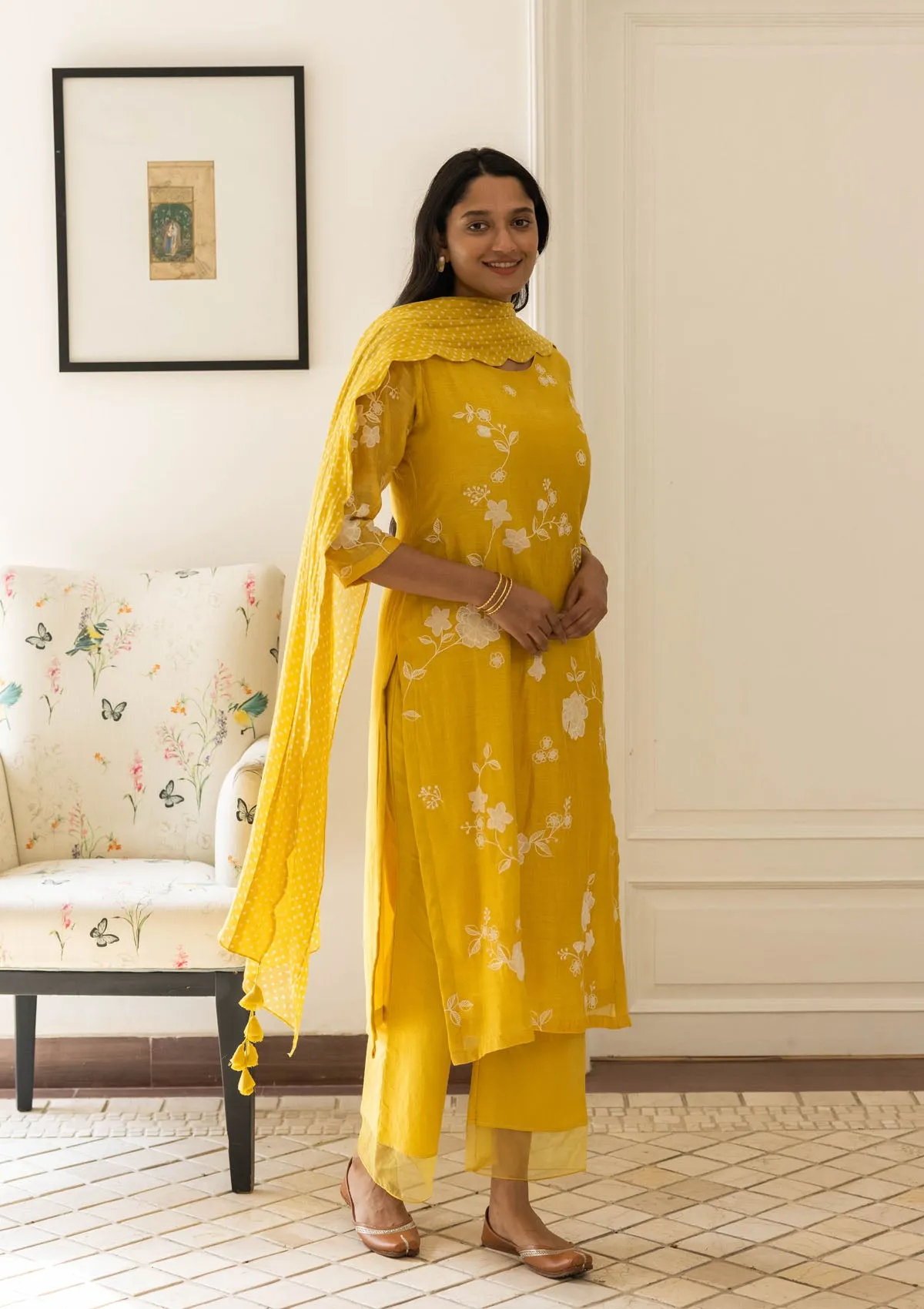 Rue Floral Kurta Set