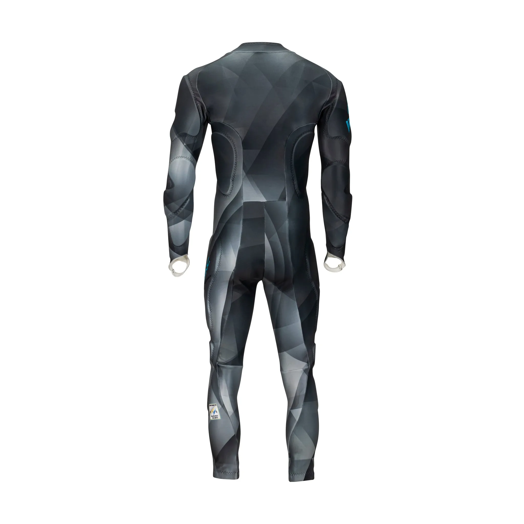 Sawyer Adult Race Suit - Black/Blue