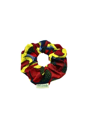 Scrunchie African Ankara Wax Cotton Print - 228