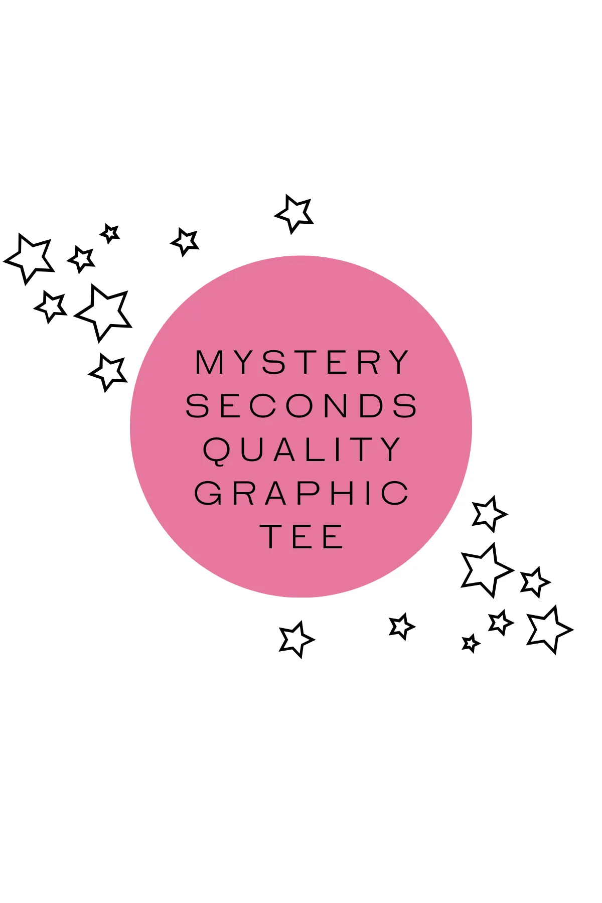 Seconds Quality Mystery Graphic Tee: PrepO Mystery Product