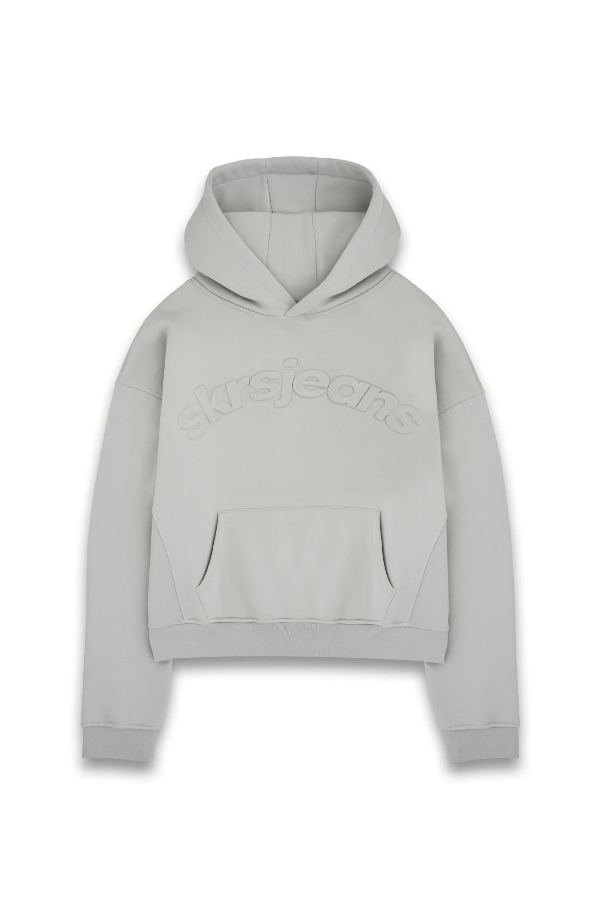 Series Emboss Hoodie in Foam