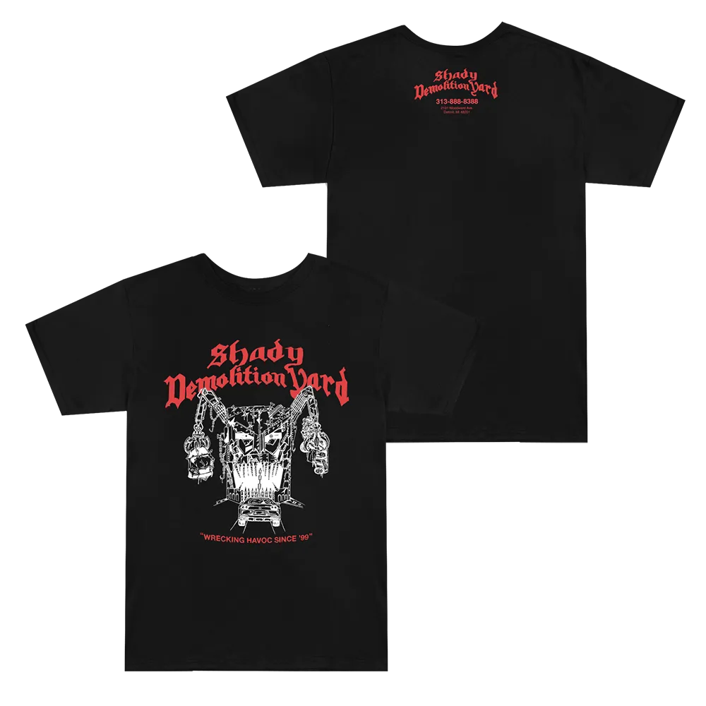 Shady Demolition Logo T-Shirt (Black)