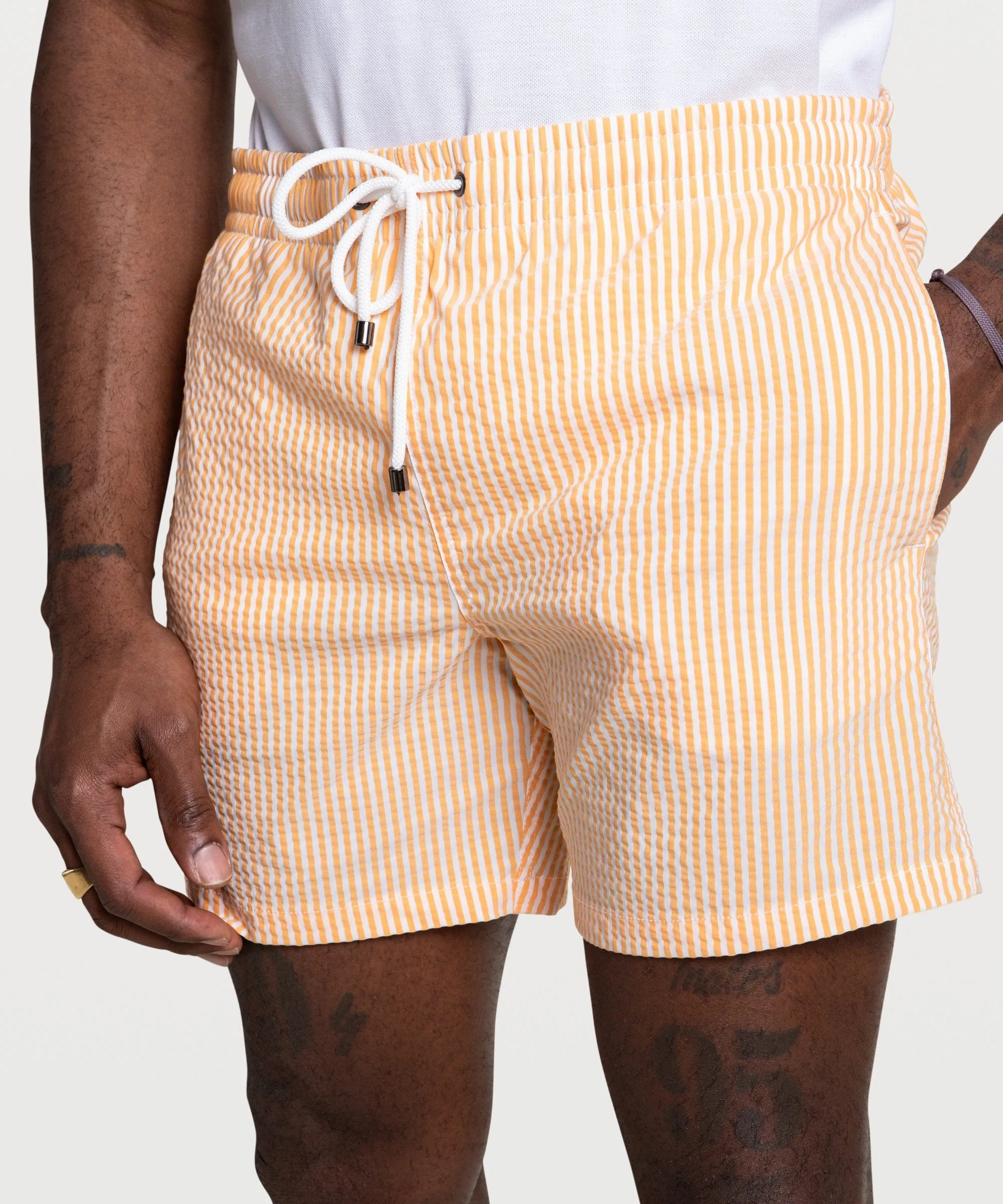 Striped Swim Shorts