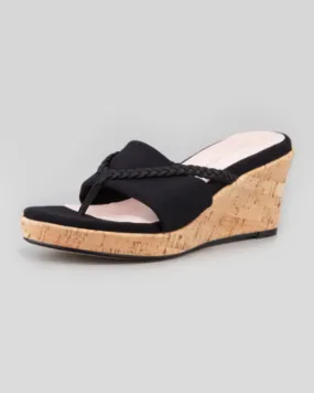 TARYN ROSE Women's •Keely• Cork Wedge Sandal