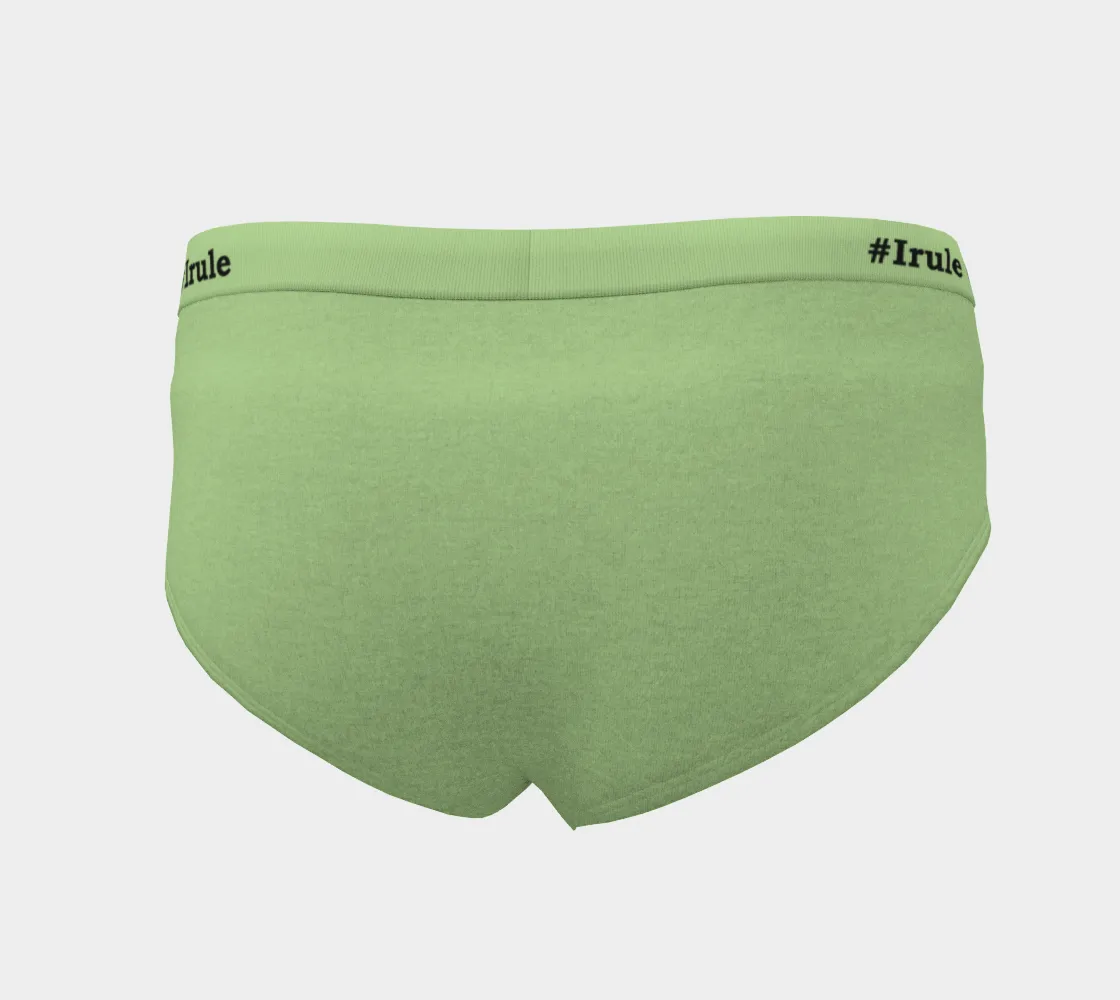 TheeGoddess Bowdown Irule Underwear (PALE GREEN)