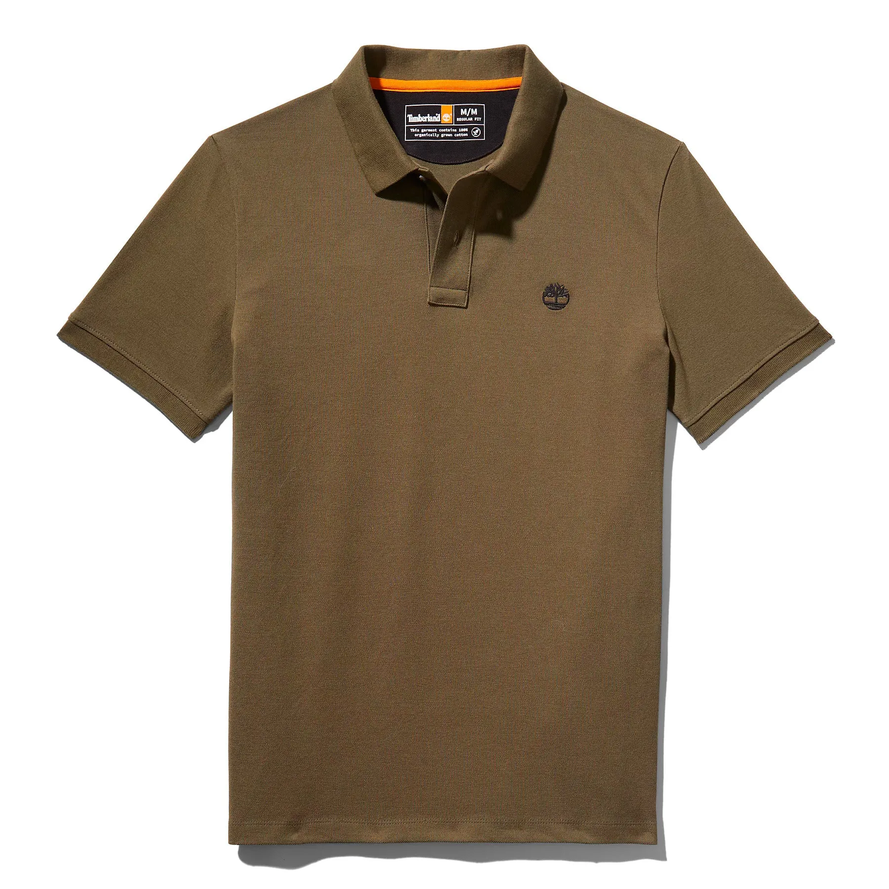 Timberland Mens Millers River Pique Polo T-Shirt - Short Sleeved