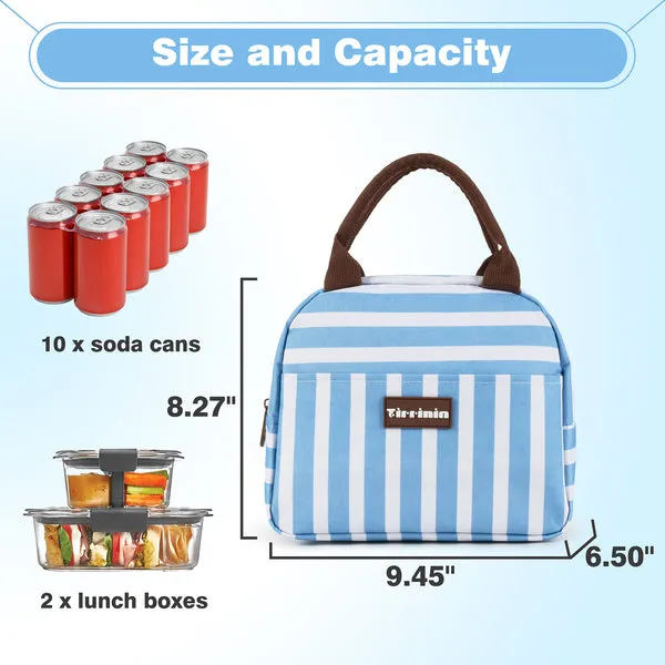 Tirrinia Small Insulated Lunch Cooler Bag for Kids