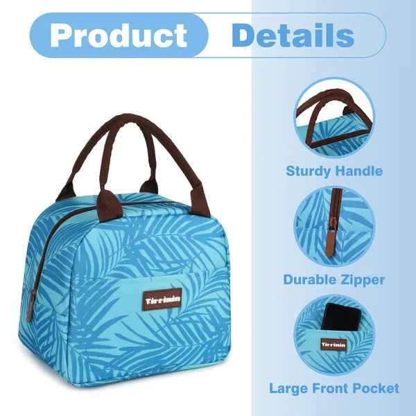 Tirrinia Small Insulated Lunch Cooler Bag for Kids