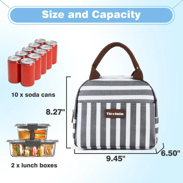 Tirrinia Small Insulated Lunch Cooler Bag for Kids