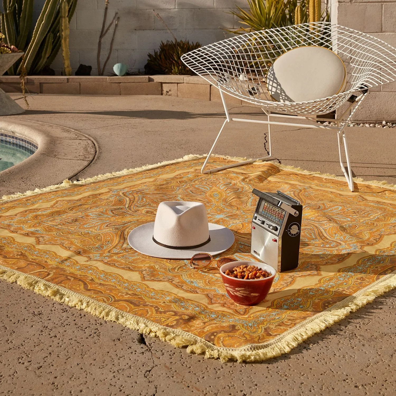 Topanga Picnic Rug - Sun