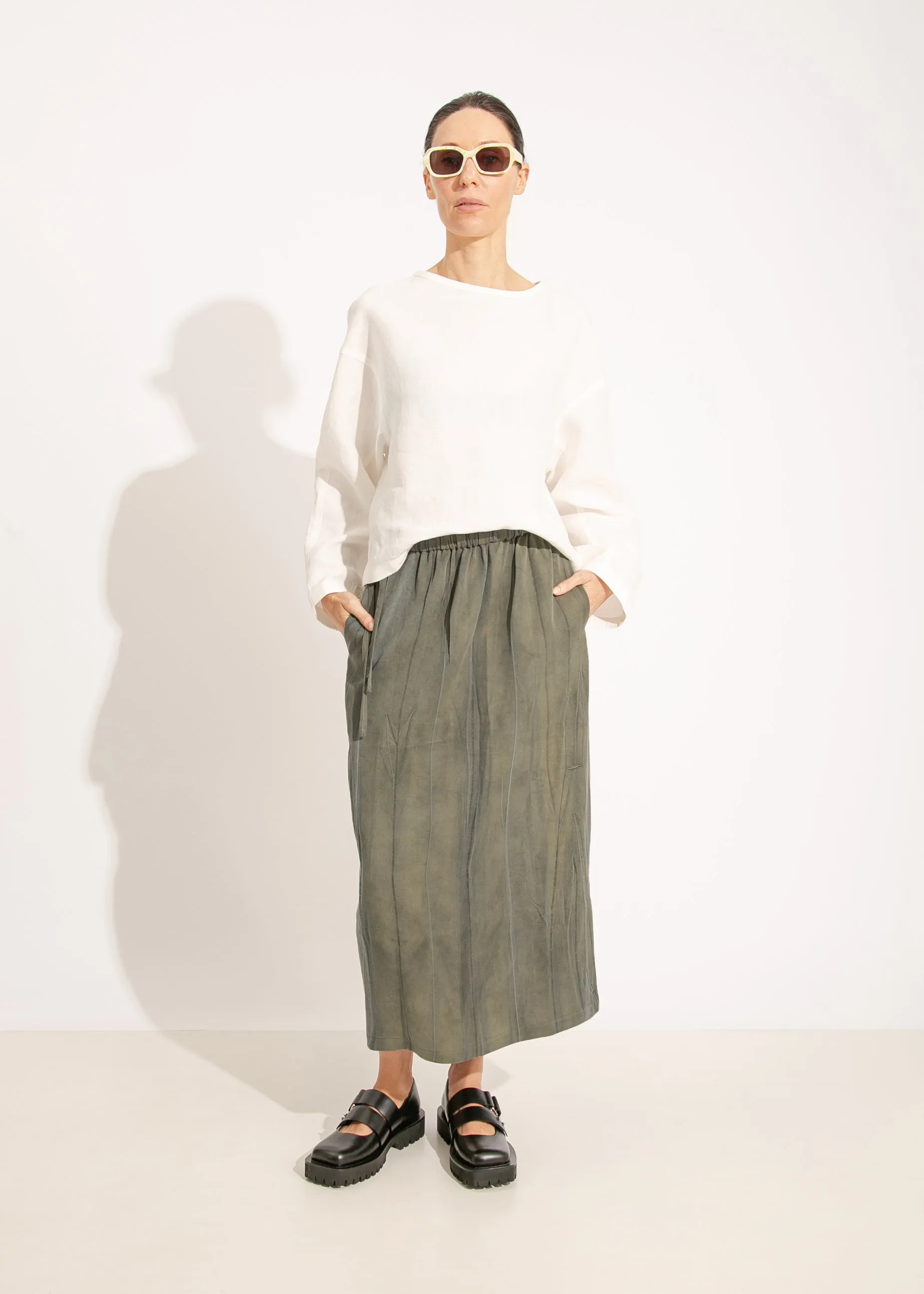 W24 | ELLISON SKIRT / SAGE