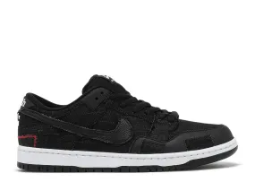 Wasted Youth x Dunk Low SB 'Black Denim'