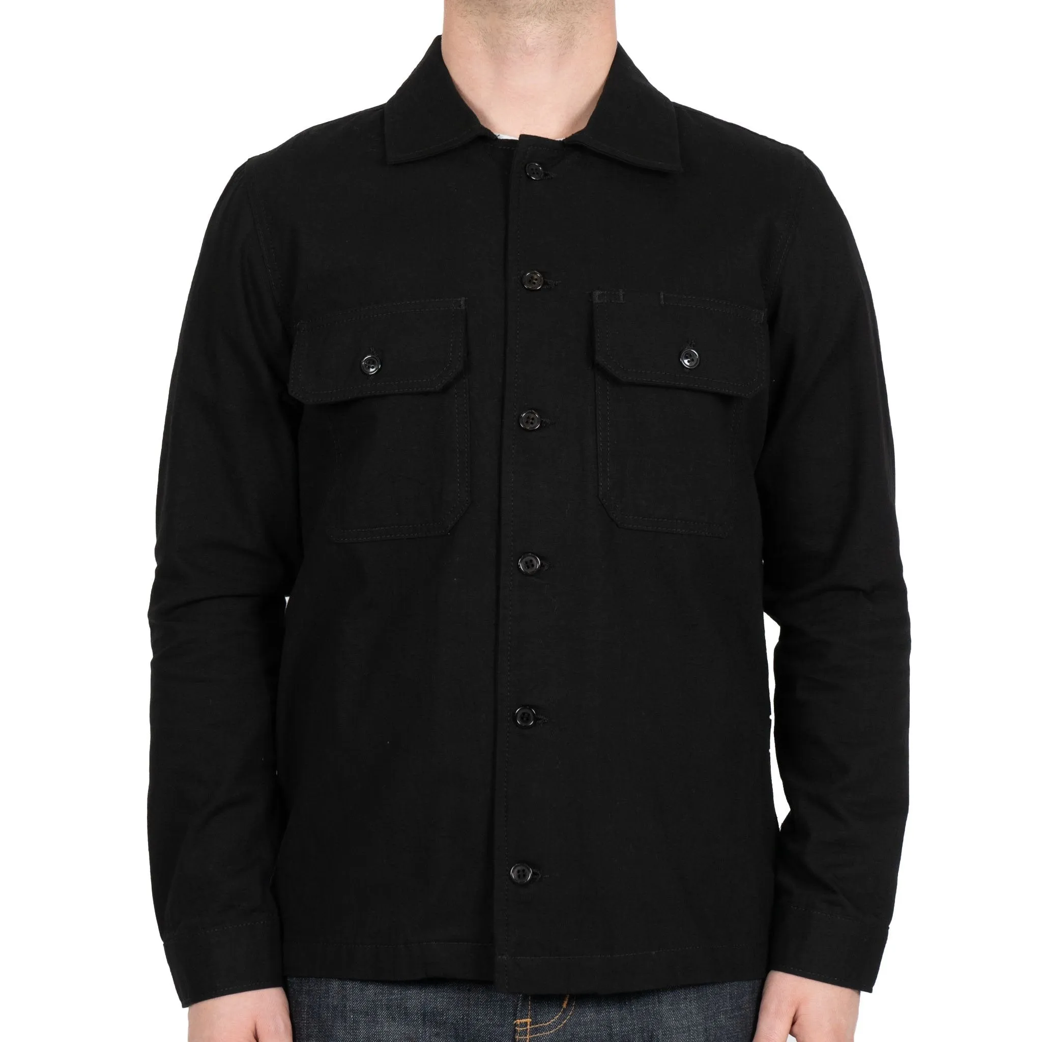 Work Shirt - Black Rinsed Oxford